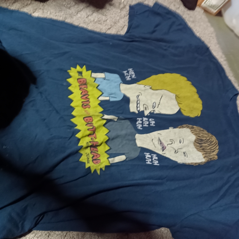 Beavis and Butt-Head Kids Blue T-Shirt